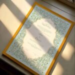 Wedding Gifts for Bride and Groom Nikkah Nama Frame