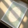 Wedding Gifts for Bride and Groom Nikkah Nama Frame - Wedding Shadding - White