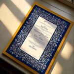 Personalized Nikkah Frame with 4k Print - Wedding Shading