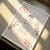 Wedding Gift Ideas for Nikkah Day Certificate Frame - White