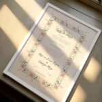 Trendy Nikah Frames for Wedding Gift -wedding shading