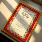 Nikkah Certificate Gifts for Wedding - wedding shading
