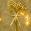 Beautiful delicate dried baby's breath floral centerpiece