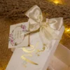 Premium cream slide-out Bid Boxes for Nikkah guests