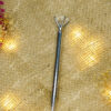 Minimalist Silver Metallic Nikkah Pen by Wedding Shading