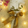 Golden Qubool Hai script glowing above the pearl wrapped handle