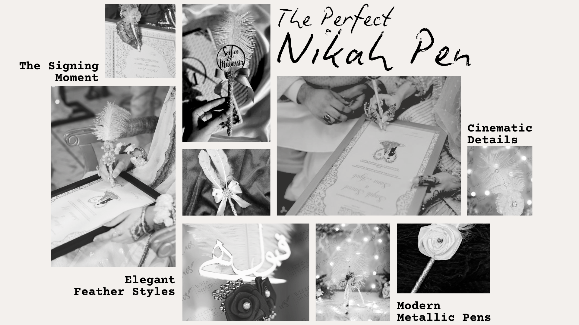 Perfect Nikah Pen for Your Signing Ceremony