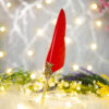 Red Feather Golden Owl Nikkah Pen by Wedding Shading