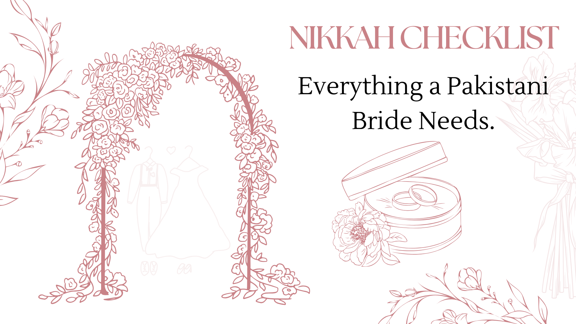 Nikkah Preparation Checklist for Brides in Pakistan